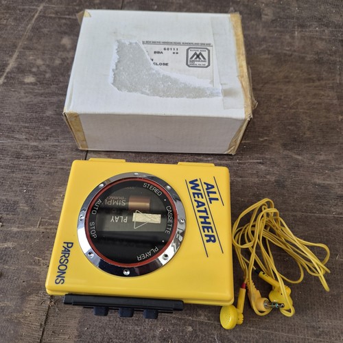 Parsons all weather cassette - parsons,