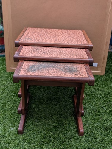 Vintage nest tables teak - nest,