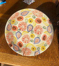 EMMA BRIDGEWATER HAND-PAINTED LARGE SPONGEWARE BOWL, VERY RARE & COLLECTABLE!