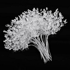 50 Pieces Crystal Bud Branches