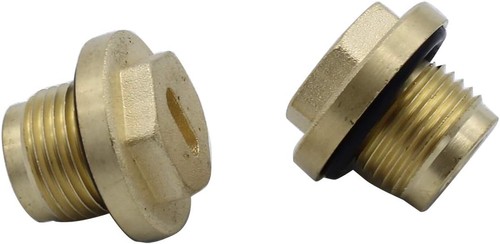Brass diff filler - diff, plug