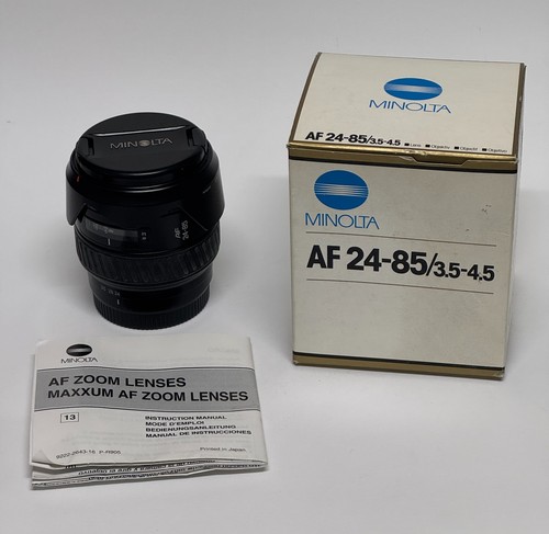 Minolta 85mm 5 4 - af, 24-85mm