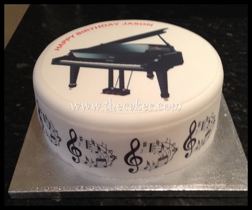 Piano pre cut - pre-cut, icing