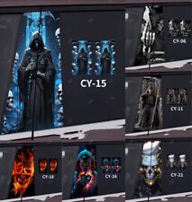 2pcs Skull Car Center Pillar