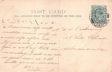 GENEALOGY - FAMILY HISTORY POSTCARD - PICKERING - SEACOMBE PARK ROAD