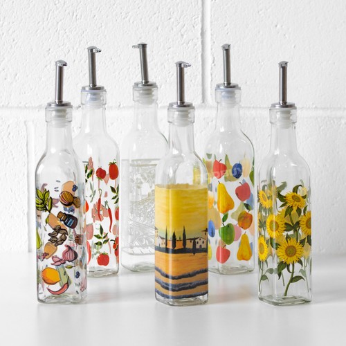 Set glass olive oil - set,