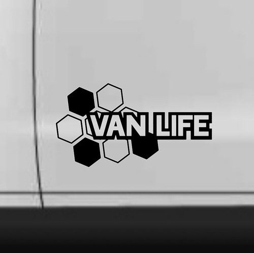 Van life honeycomb hexagon - life,
