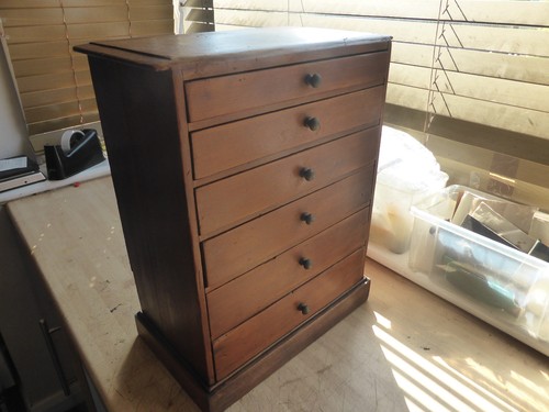 Collector miniature chest - collector's,
