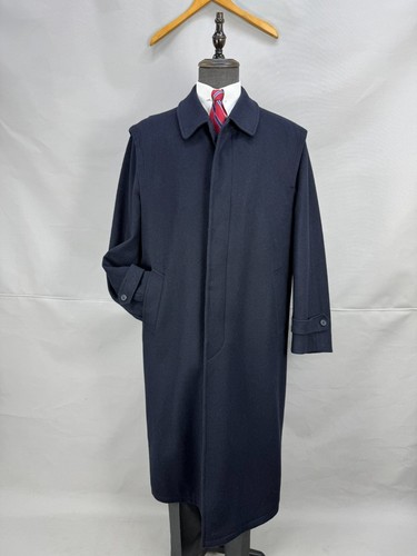 Vintage men long loden - men's, coat
