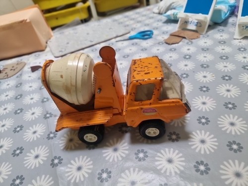Vintage tonka cement mixer - vintage,