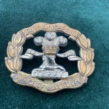 The Prince Of Wales's Volunteers (South Lancashire Regiment) Cap badge