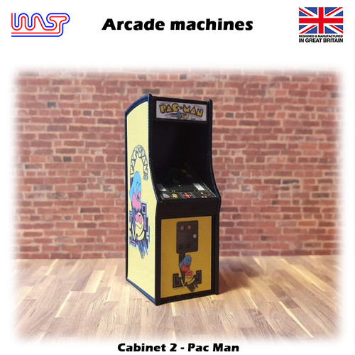 Arcade machine pac - arcade, man