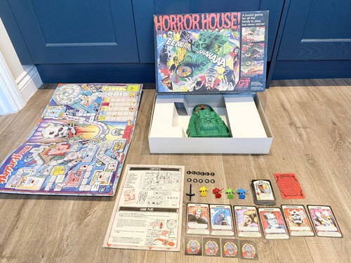 Horror house board game - board,