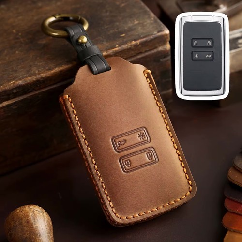 Leather car key cover - cover, case