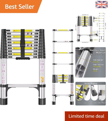 Telescopic ladder 2m - ladder,, 3.2m