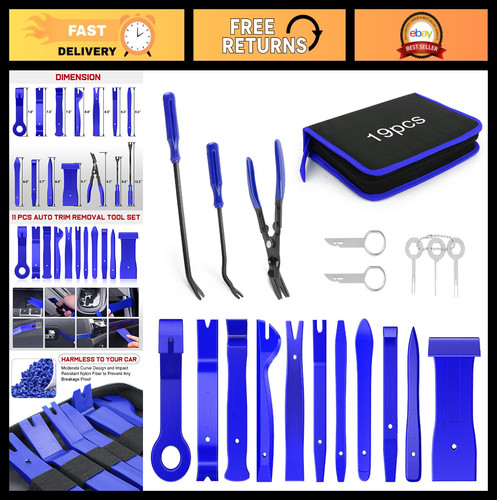 19pcs auto trim - 19pcs, tool