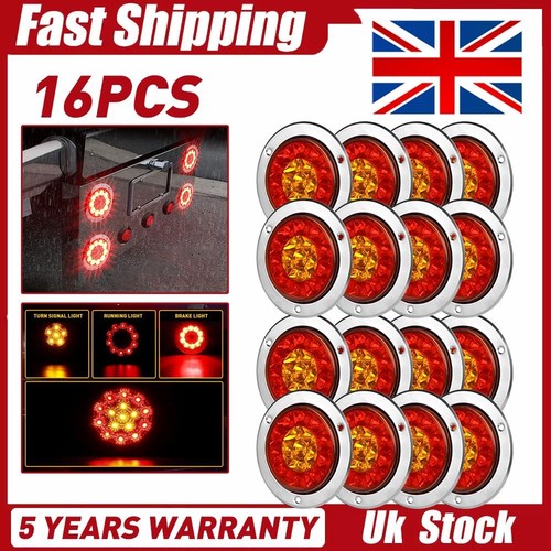 16pcs rear tail brake - rear, stop