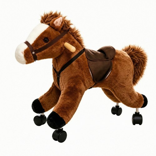 Wheeled ride along horse - wheeled, ride-along