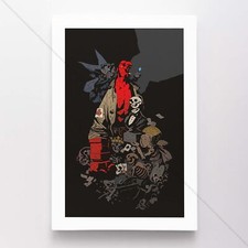 Hellboy Poster Canvas