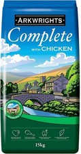 Complete Dry Dog Food 15kg Arkwrights Complete Nutrition Tasty Chicken