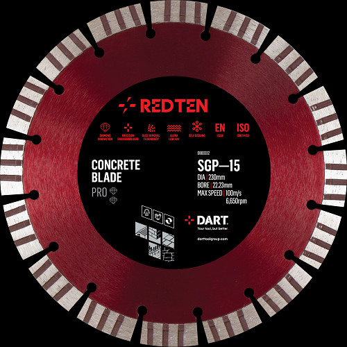 Dart red ten sgp 300mm - sgp-15,