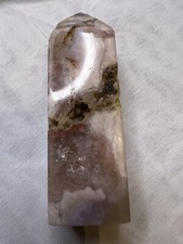 Pink Amethyst Flower Agate Quartz Tower Healing Crystal 206g Was £80 Now £50