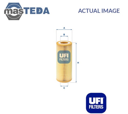 2502100 engine oil filter ufi - filter,