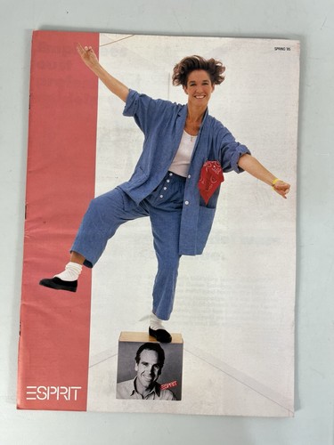 Vtg esprit catalog 1985 - esprit,