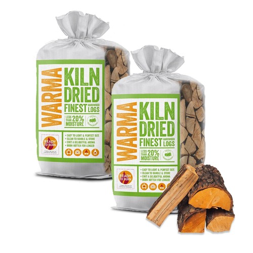 Pack warma kiln dried - x,