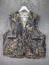 Vintage Northwest Territory Camo Vest Size 3XL - 4XL Hunting Fishing Camouflage 