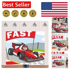 Vibrant 47" x 71" Hot Wheels