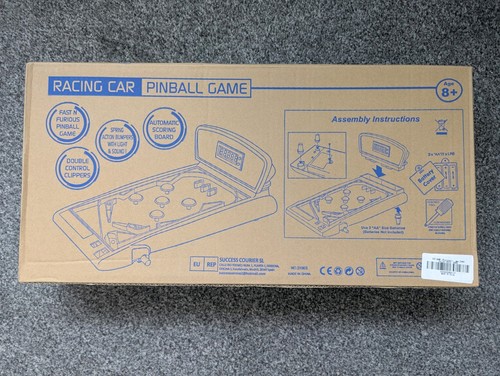 Racing car pinball game age - age, 8+