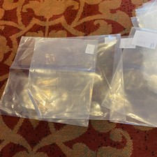 55 pcs Single Vinyl Outer Covers Plastic Record Sleeves Covers 7 Inch