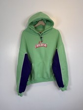 Childish Hoodie Mens Size Large Chicken Shop Green Blue Graphic Oversized TGF