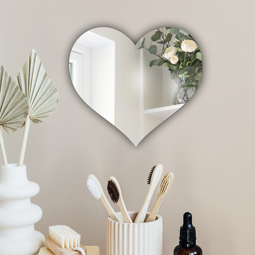 Bathroom acrylic wall mirror - bathroom,
