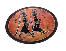 6" Hand Painted Soapstone Bowl