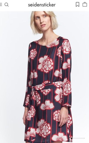 Women silk embroidery - , dress