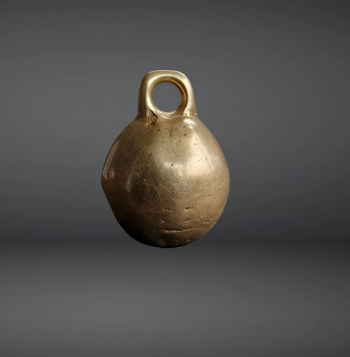Antique tibetan bell amulet - antique,