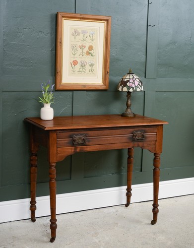 Edwardian mahogany console - mahogany, console/