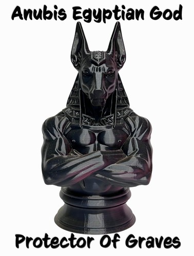 Anubis egyptian god figurine - anubis,