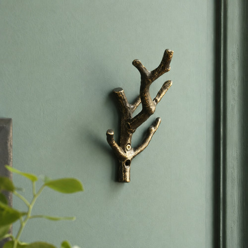 Metal tree branch wall hook - branch,