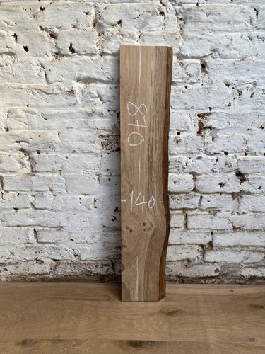 Waney edge live - edge, oak