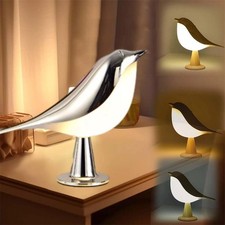 2 in 1 Aroma Lumibird Lamp Diffuser,3 Color Temperature Small Bird Table Lamp /