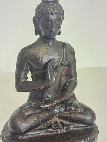 Thai vintage bronze buddha - vintage,