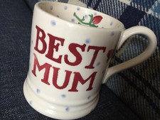Emma Bridgewater Best Mum Anenome Mug ideal Mother’s Day gift