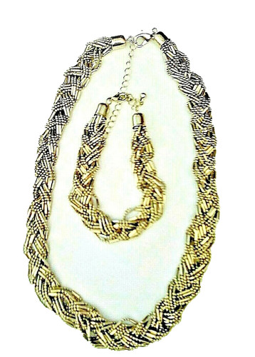 Unusual vintage woven silver - unusual,