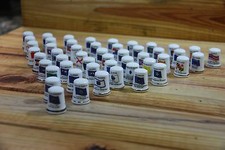 50 States Porcelain Thimble
