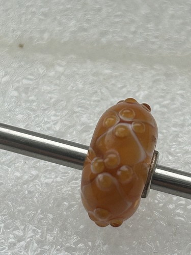 Genuine trollbead orangey old - genuine,