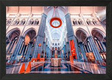 Cathedral In Lille Framed Wall