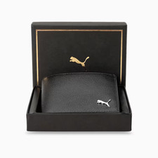 Puma Bi-Fold Textured Leather